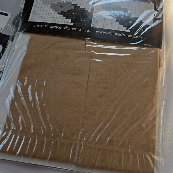 BALERA Dancewear T99C Footed Ballet Tights LT Suntan - Picture 10 of 11